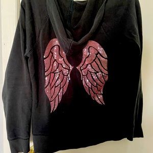 Victoria’s Secret Winged Zip-up Hoodie